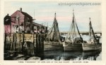 Three ‘Fishermen’ of Cape Ann at the Old Wharf, Rockport, Mass., c. 1942