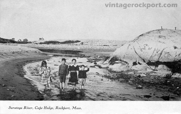 Saratoga River, Cape Hedge, Rockport, Mass. Saratoga River, Cape Hedge, Rockport, Mass.