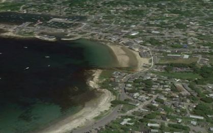 Back Beach from North