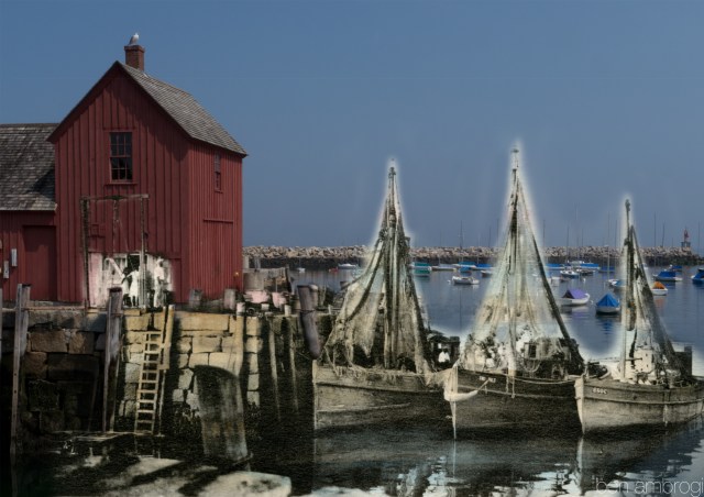 Three Fishermen of Cape Ann