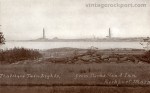 Thatchers Twin Lights, From Turks Head Inn, c. 1910